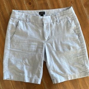 J Crew Cotton Bermuda Shorts Light Blue size 0